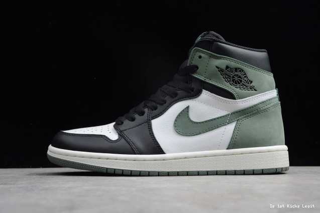 1 Clay Green 555088-135 Retro Air Jordan High OG 0725